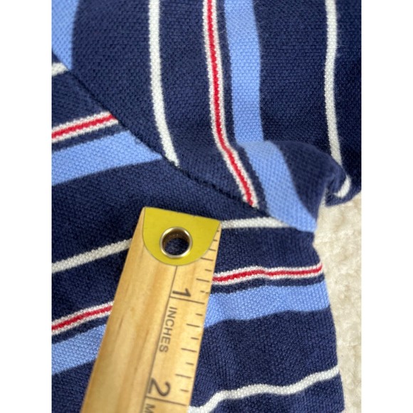 Polo by Ralph Lauren 1/4 Button Down Men's Multicolor Striped Shirt Size 2XL - Picture 4 of 12